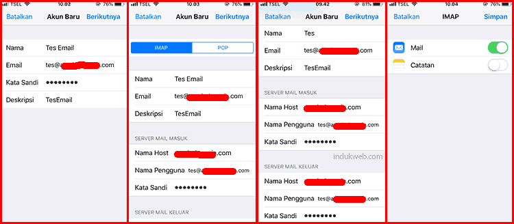 Menyiapkan Email di iOS